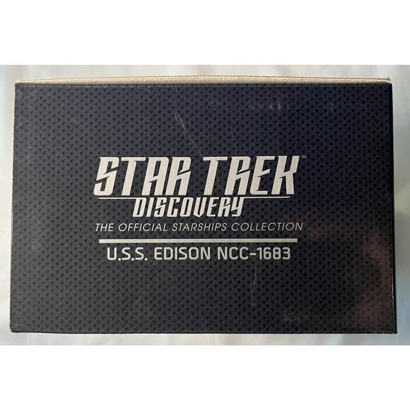 Eaglemoss Star Trek Discovery USS Edison NCC-1683 Ship Replica UFP Starship New - Picture 5 of 8